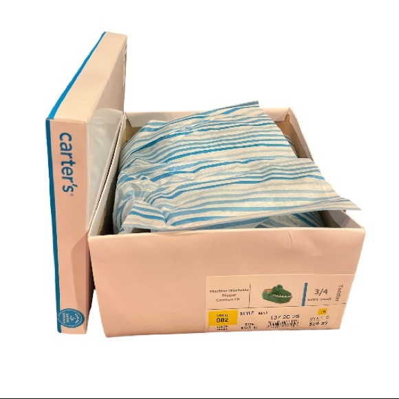 Slippers Carter's Benji Dinosaur Toddler Boys Slippers - Picture 4 of 12